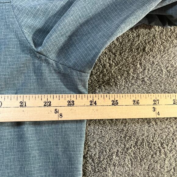 Eddie‎ Bauer Shirt Mens Large Blue Long Sleeve Button Up Casual Outdoor Pockets - Picture 8 of 8